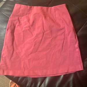 Pink skirt